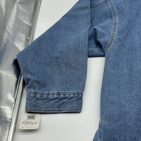 Free People Blue Jean Jacket - Picture 10 of 11